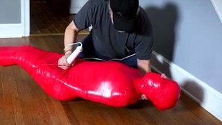 Claire Irons Mummified for Orgasms