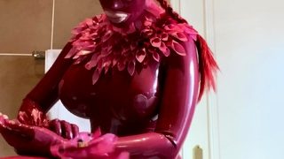 Great Big Boobs On Masturbating Redhead