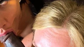 Sexy amateur blonde blowjob amp cumshot HD