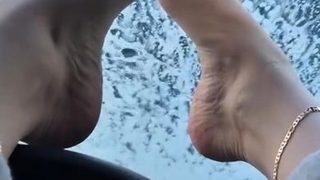 Black Amateur Explore Hot Foot Fetish