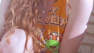 Webcam Teen masturbates and pretends you came in her mouth