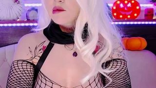 Sexy teen ebony solo toy masturbation