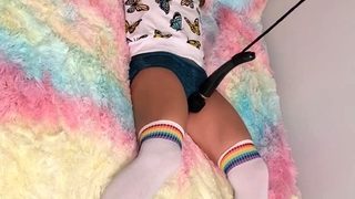 Bondage Orgasm ~ Tiny Petite ~ Submissive Slut Step