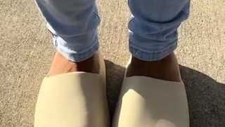 Foot fetish and masturbation