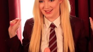 British Schoolgirl Upskirt J.O.I